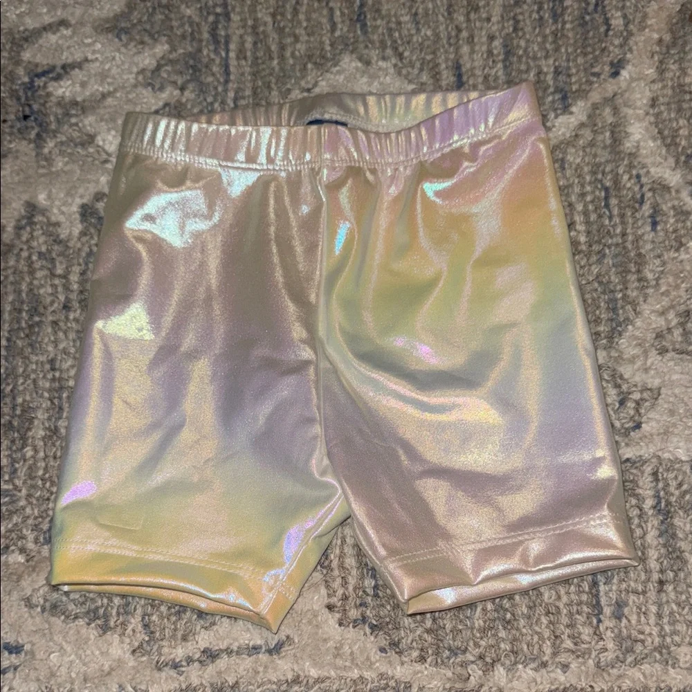 Old Navy Iridescent Rainbow Shine Bike Shorts